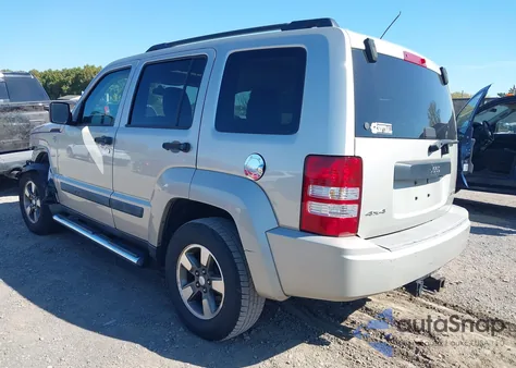 2008 Jeep Liberty Sport из США, поврежденный, VIN 1J8GN28K18W283981